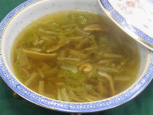 干しエビと白菜のスープ