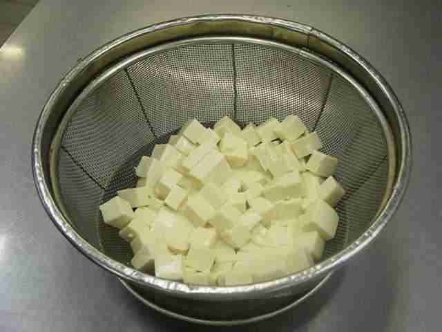 豆腐の水切り