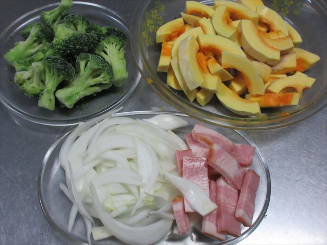 材料の準備