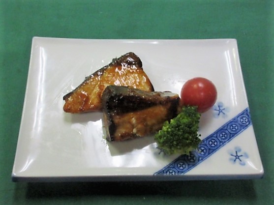 ぶりの照り焼き
