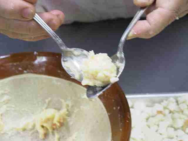 �X�v�[���Ŋۂ߂�