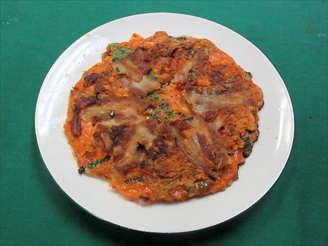 キムチのチヂミ