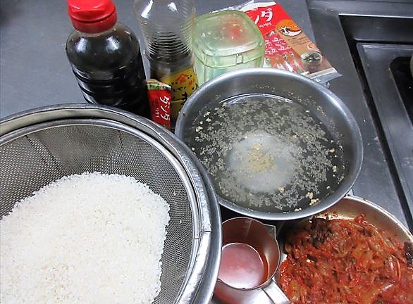 炊き込みご飯の材料の食材 