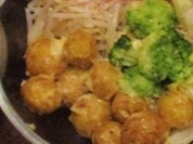 新ジャガとモヤシのサラダ