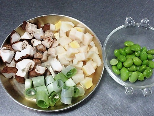 材料準備