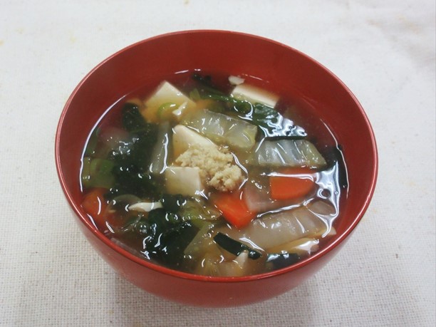 冬野菜のとろみ汁